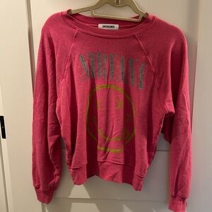 Nirvana pink sweater size small
